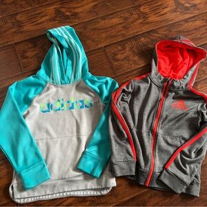 In great condition! 2 Adidas hoodies.